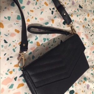 SALE✨ Black and Gold cross body wallet/purse